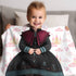 Personalized Fleece Baby Blanket – Princess Anna Style | Custom Name & Birthday Fairytale Background